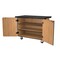 National Public Seating Mobile Science Cart with Shelving MSC01 - alternate 1